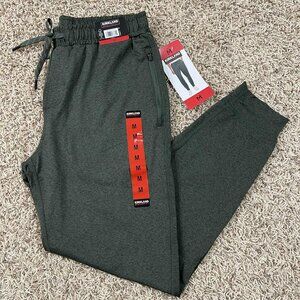 Kirkland Signature Men’s Active Joggers Pants Green, Size Medium (New)